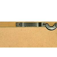 Hello Honey® Black & White Abstract Face Wall Art with Fir Wood Frame