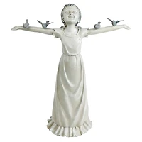 Design Toscano 29.5" Basking in God's Glory Little Girl Statue