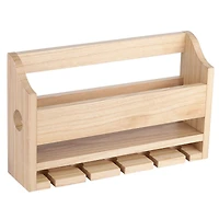 NEX™ Wall-Mounted Wine Rack with 5 Long Stem Glass Holder