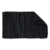 DII® Multi Black Rag Rug