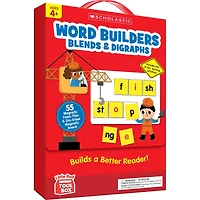 Scholastic Teaching Solutions Little Red Tool Box Word Builders Blends & Digraphs Kit