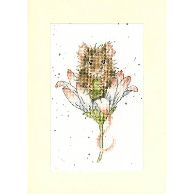 Bothy Threads Wishes Just For You Greeting Card Counted Cross Stitch Kit