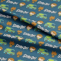 Scooby-Doo Chibi Mystery Van Cotton Fabric