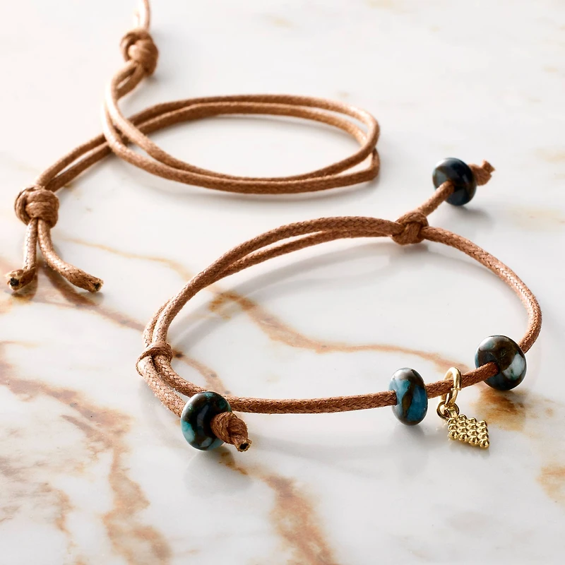 Brown Waxed Cotton Cord Set by Bead Landing™