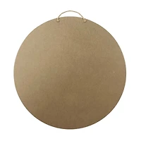 8 Pack: 15" Unfinished Round Plaque by Make Market®