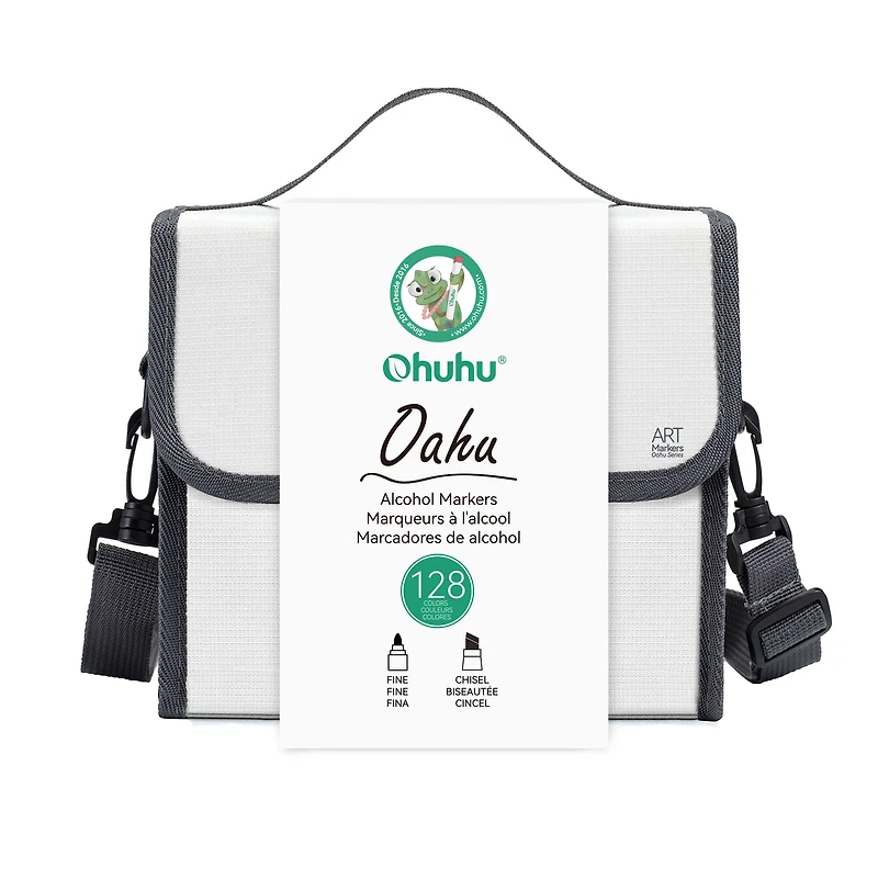 Ohuhu® Oahu 128 Color Basic Alcohol Markers