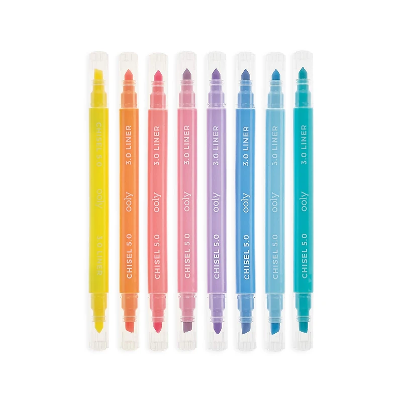 OOLY Pastel Liners Markers Set