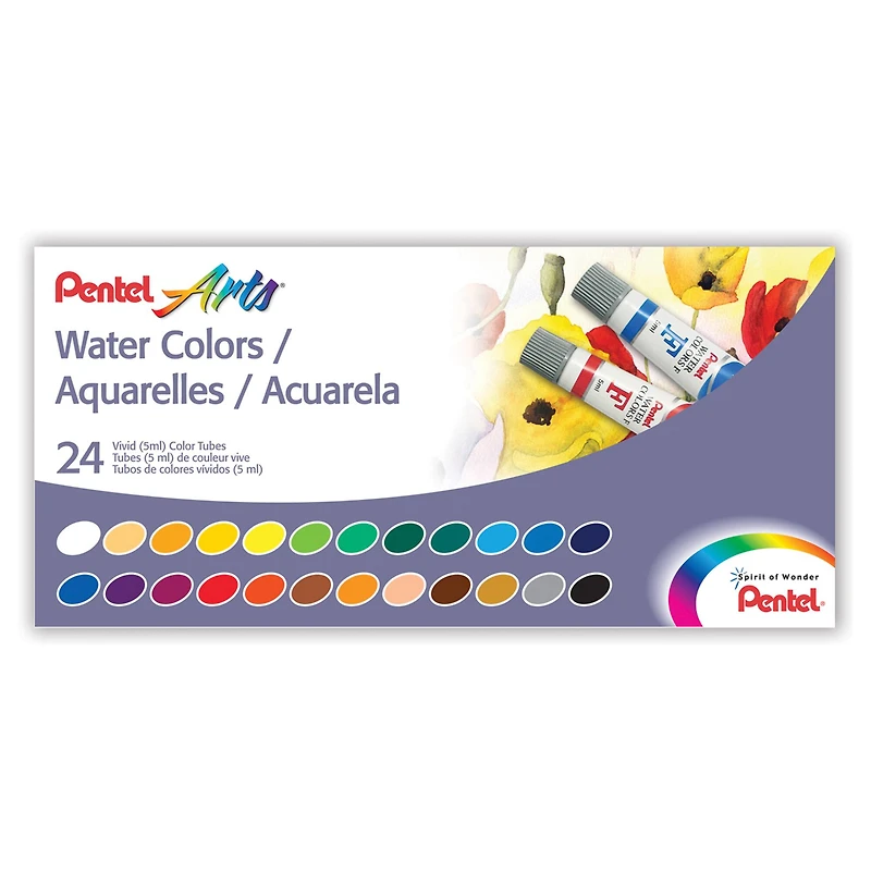 Pentel® Arts 24 Color Watercolor Set