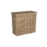 Hello Honey® Natural Rectangular Woven Rattan Nesting Basket Set