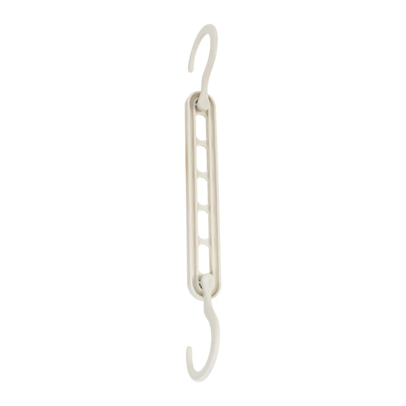 Honey Can Do White Collapsible Hangers w/ Velvet Non-Slip Hangers, 55ct.