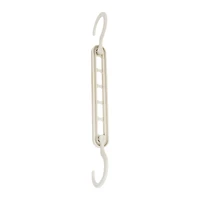 Honey Can Do White Collapsible Hangers w/ Velvet Non-Slip Hangers, 55ct.
