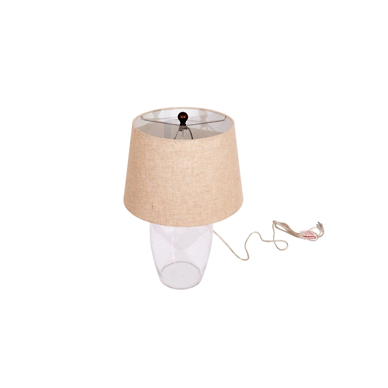 Hello Honey® 23" Glass Fillable Table Lamp