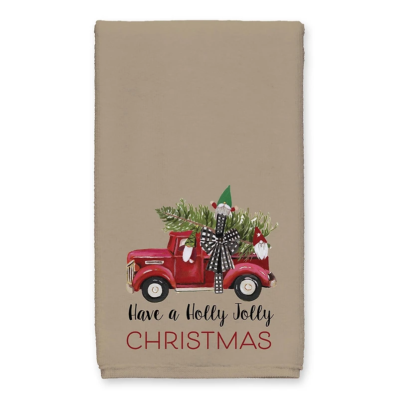 Holly Jolly Christmas Tea Towel Set