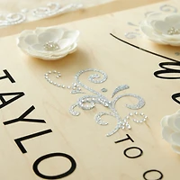 Silver Glitter Swirl Stickers by Recollections™