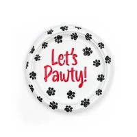 Assorted Pet Picks 7" Pet Party Plastic Plates, 5pc. by Fab Finds