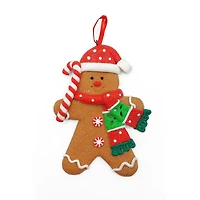 Wizardi Gingerbread Man Christmas Ornament