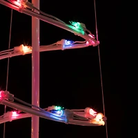 3ft., 4ft., & 6ft. Pre-Lit Spiral Artificial Christmas Tree Set