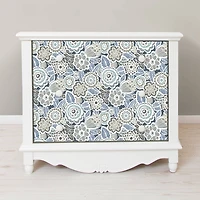 NuWallpaper Dream On Navy Peel & Stick Wallpaper