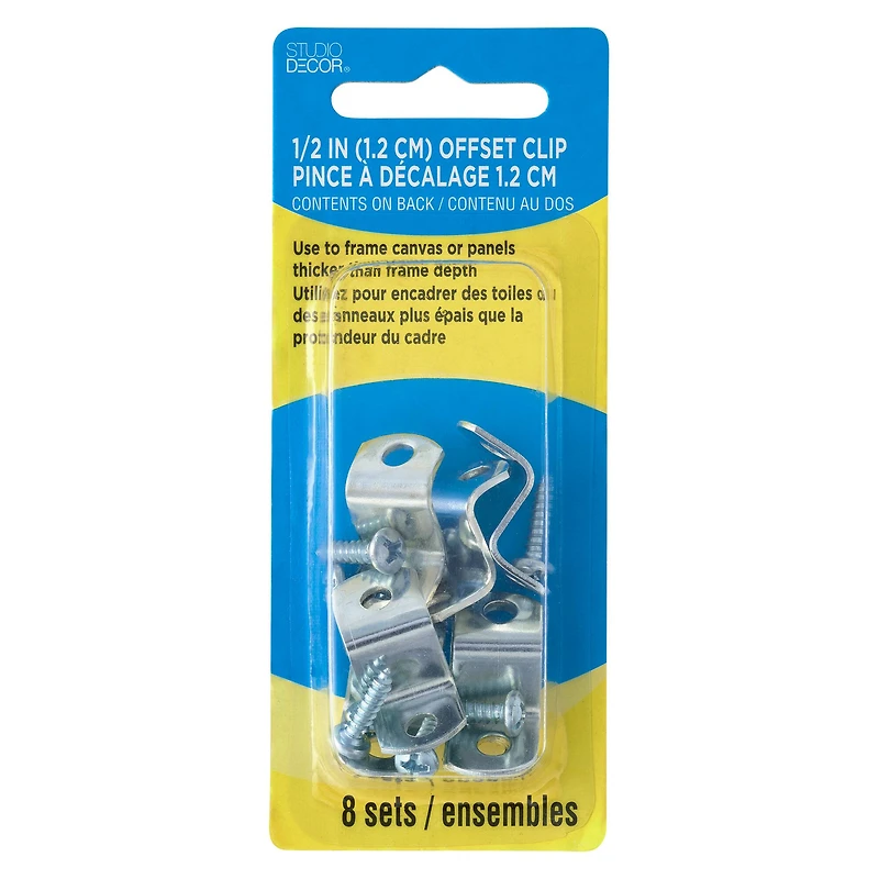 Metal Offset Clip Set by Studio Décor