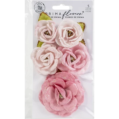 Prima® With Love Collection True Friends Mulberry Paper Flowers