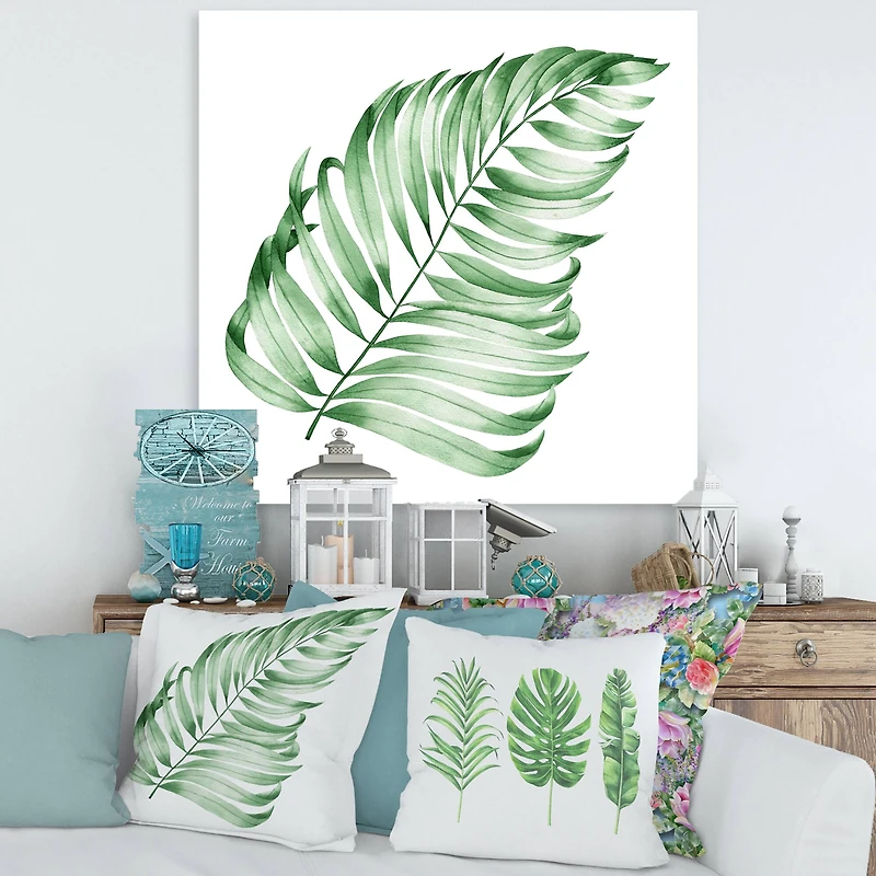 Designart - Tropical Leaf Of Monstera II