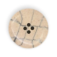 Dritz® 28mm Beige-Camel Recycled Polyester Round Button, 3ct.