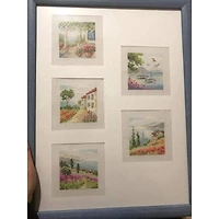 Alisa Flower Patio Cross Stitch Kit