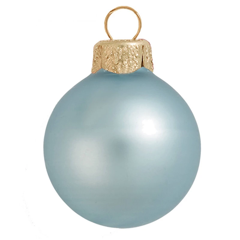 Whitehurst 6ct. 4" Matte Glass Ball Ornaments