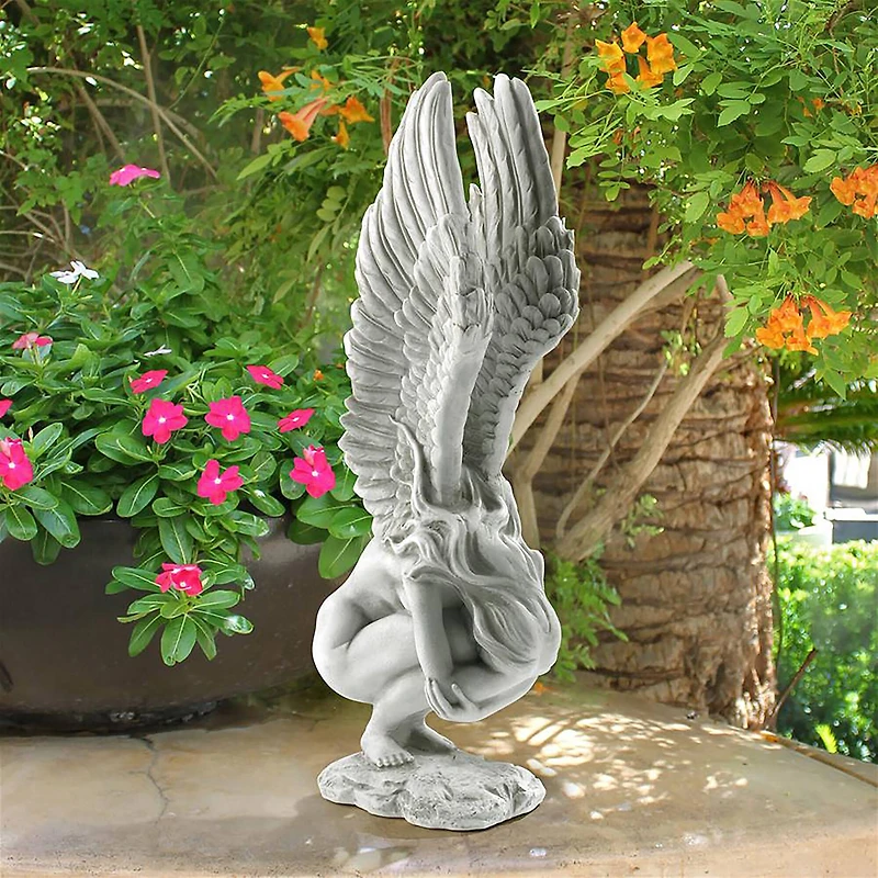 Design Toscano 15" Remembrance & Redemption Angel Sculpture