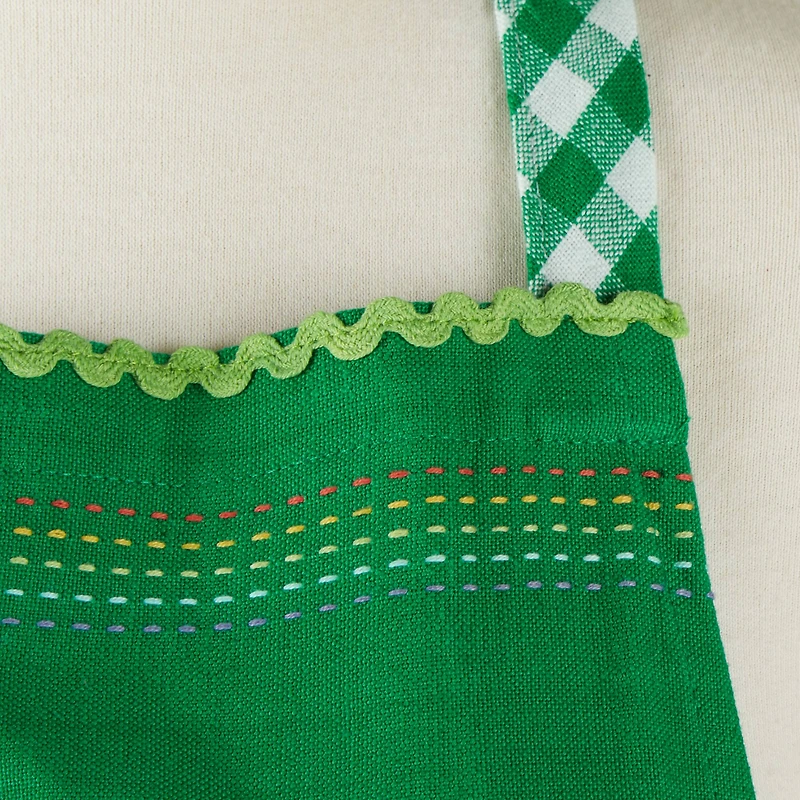 DII® Lucky Clover Embellished Apron