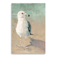 Beach Bird Canvas Giclee