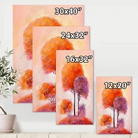 Designart - Colourful Trees Impression I