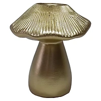 Gold Mushroom Taper Candle Holder by Ashland