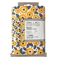 Emma & Mila® La Dolce Vita Collection Marigold Precut Cotton Fabric, 4ct.