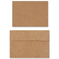 12 Packs: 20 ct. (240 total) Kraft Gift Card & Envelope Set by Recollections™, 2.5" x 3.5"