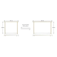 3.5ft. Gold Adjustable Tabletop Arch by Celebrate It™
