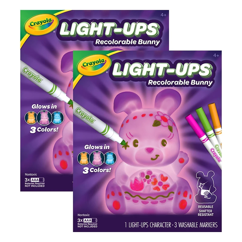Crayola® Bunny Light Ups, Pack of 2