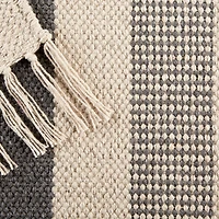 DII® Gray Combo Stripe Hand-Loomed Rug, 2ft. x 3ft.