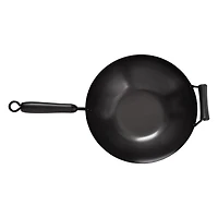 Joyce Chen 14" Carbon Steel Nonstick Wok Set with Lid and Bakelite Handles