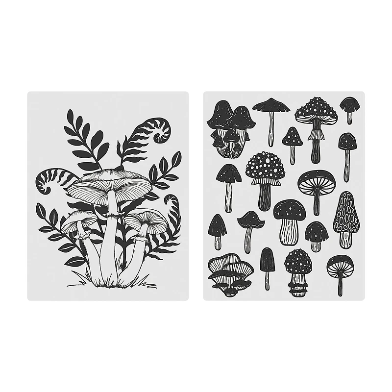 Mushroom Embossing Folders Set by Recollections™