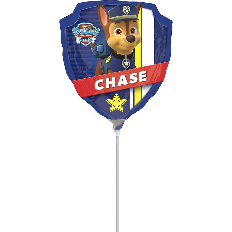 14" PAW Patrol™ Double-Sided Foil Stick Balloon