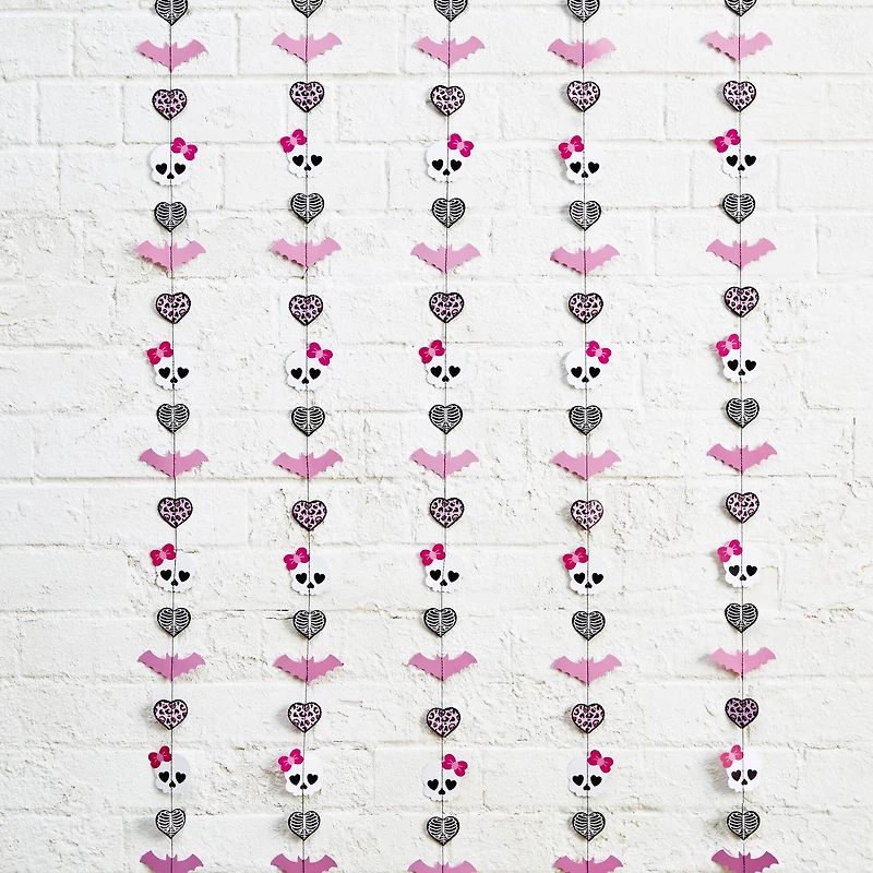 Pink & Black Halloween Backdrop by Celebrate It™