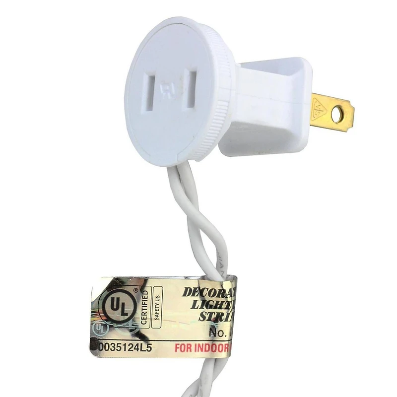 LED Mini Dripping Christmas Lights - White - 10' White Wire - 60ct