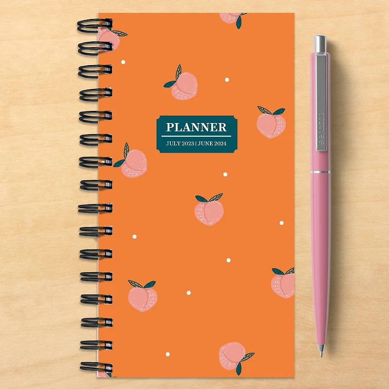 TF Publishing 2023 - 2024 Peaches Small Weekly Monthly Planner
