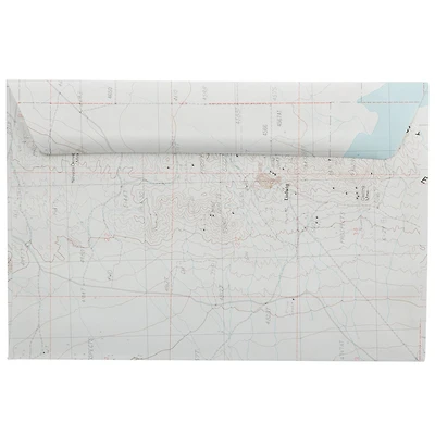 JAM Paper 6" x 9" Cartography Map Envelopes, 25ct.
