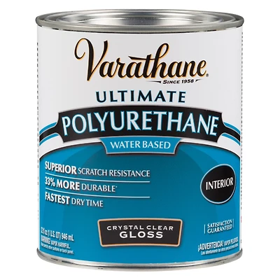 Varathane® 32oz. Crystal Clear Ultimate Water Bases Polyurethane
