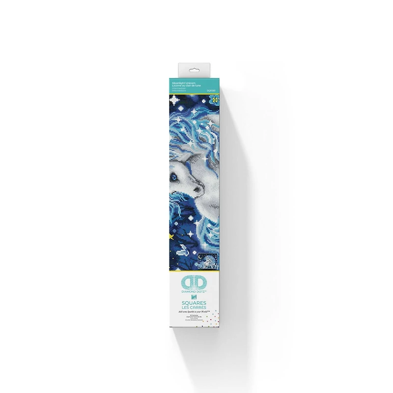 Diamond Dotz® Intermediate Moonlight Unicorn Diamond Painting Kit