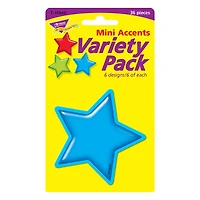 TREND Enterprises® Gumdrop Stars Mini Accents Variety Pack, 6 Packs of 36