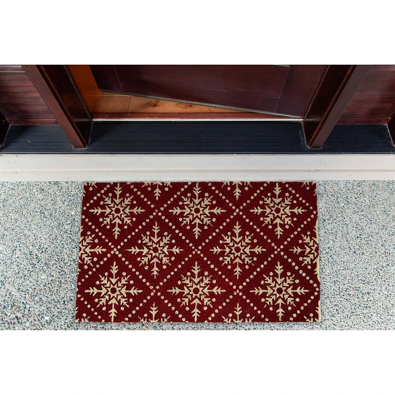 DII® Snowflake Lattice Doormat