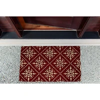 DII® Snowflake Lattice Doormat